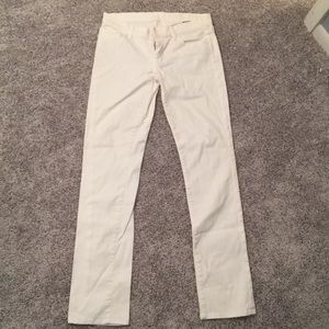 White seven jeans